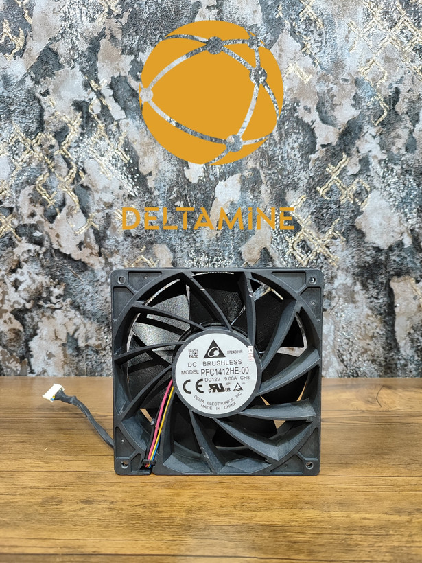 فن واتس ماینر 14*14 ورجینال Delta(دلتا) دارای لیبل اصلی 7پره 6پین