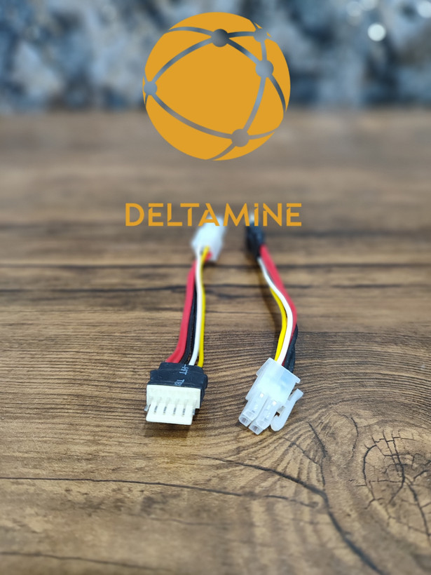 کابل تبدیل فن ۶پین مخابراتی به ۴پین atx(تبدیل۶به۴) سر سوکت وارداتی